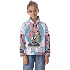 Halloween Kids  Half Zip Hoodie by Sparkle