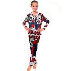 Halloween Kid s Satin Long Sleeve Pajamas Set by Sparkle