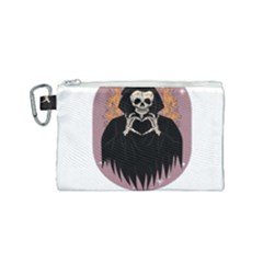 Halloween Canvas Cosmetic Bag (small) by Sparkle