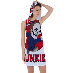 Halloween Racer Back Hoodie Dress by Sparkle