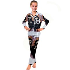 Halloween Kid s Satin Long Sleeve Pajamas Set by Sparkle