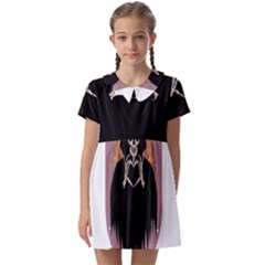 Halloween Kids  Asymmetric Collar Dress by Sparkle