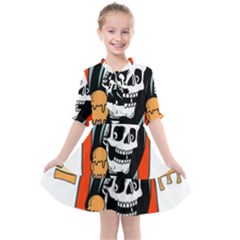 Halloween Kids  All Frills Chiffon Dress by Sparkle