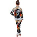 Halloween Kid s Satin Long Sleeve Pajamas Set View2