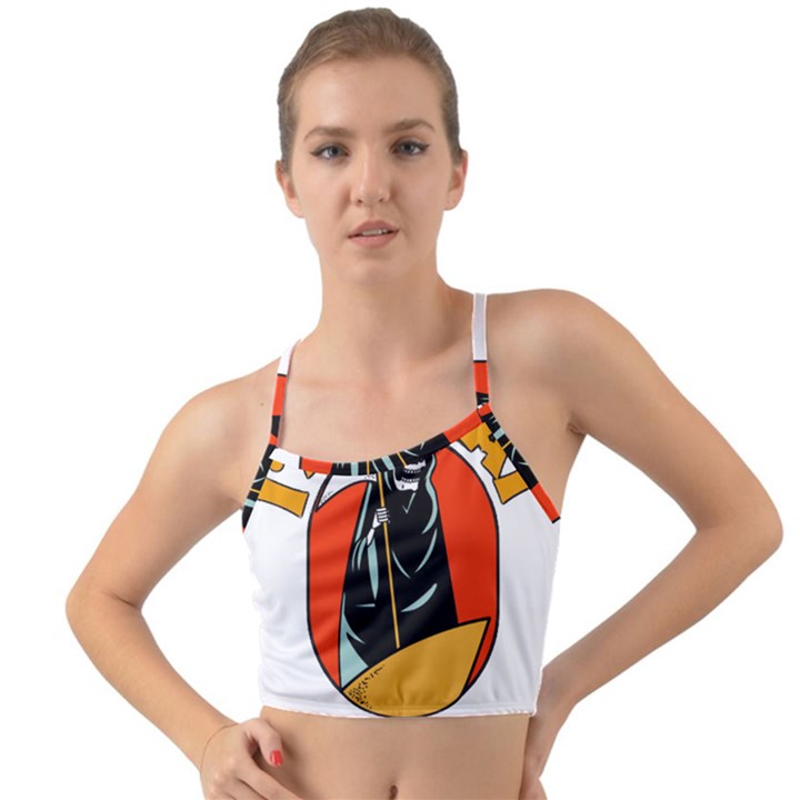 Halloween Mini Tank Bikini Top