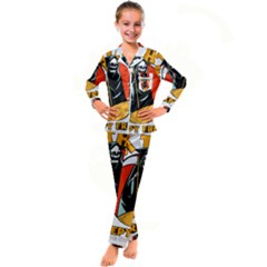 Halloween Kid s Satin Long Sleeve Pajamas Set by Sparkle