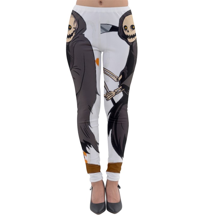 Halloween Lightweight Velour Leggings