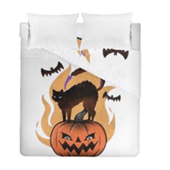 Halloween Duvet Cover Double Side (full/ Double Size) by Sparkle