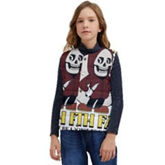 Halloween Kid s Short Button Up Puffer Vest	 by Sparkle