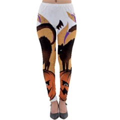 Halloween Lightweight Velour Leggings by Sparkle