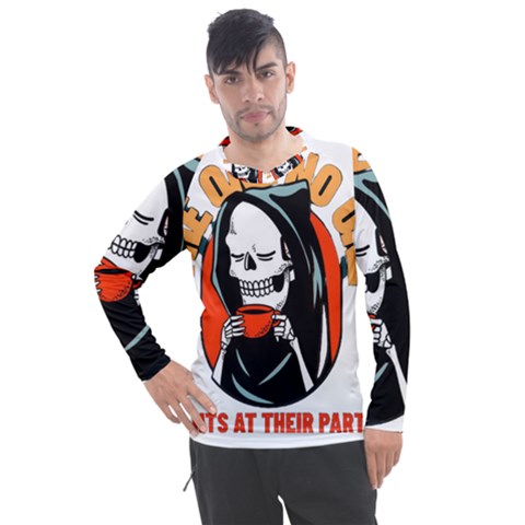 Halloween Men s Pique Long Sleeve Tee by Sparkle