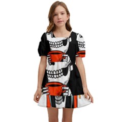 Halloween Kids  Short Sleeve Dolly Dress by Sparkle