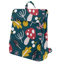 Autumn Nature Sheets Forest Flap Top Backpack by Ravend