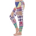 Abstract Shapes Colors Gradient Classic Winter Leggings View2