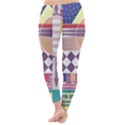 Abstract Shapes Colors Gradient Classic Winter Leggings View4