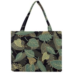 Autumn Fallen Leaves Dried Leaves Mini Tote Bag by Ravend