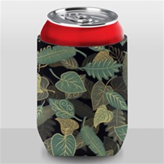 Autumn Fallen Leaves Dried Leaves Can Holder by Ravend