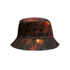 Red And Black Dragon Fire Bucket Hat (kids)