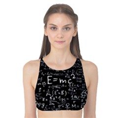 Science Einstein Formula Mathematics Physics Tank Bikini Top by danenraven