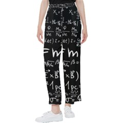 Science Einstein Formula Mathematics Physics Women s Pants  by danenraven