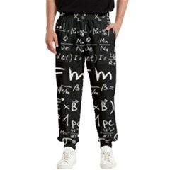 Science Einstein Formula Mathematics Physics Men s Elastic Waist Pants by danenraven