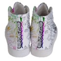 Anatomy Brain Head Medical Psychedelic  Skull Women s Hi-Top Skate Sneakers View4