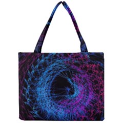 Symmetry Awesome 3d Digital Art Graphic Pattern Vortex Mini Tote Bag by danenraven