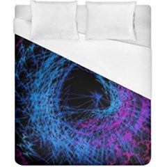 Symmetry Awesome 3d Digital Art Graphic Pattern Vortex Duvet Cover (california King Size) by danenraven