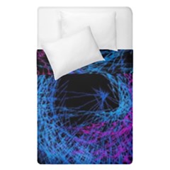 Symmetry Awesome 3d Digital Art Graphic Pattern Vortex Duvet Cover Double Side (single Size) by danenraven