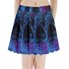 Symmetry Awesome 3d Digital Art Graphic Pattern Vortex Pleated Mini Skirt by danenraven