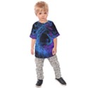 Symmetry Awesome 3d Digital Art Graphic Pattern Vortex Kids  Raglan Tee View1