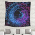 Symmetry Awesome 3d Digital Art Graphic Pattern Vortex Square Tapestry (Large) View2