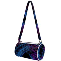 Symmetry Awesome 3d Digital Art Graphic Pattern Vortex Mini Cylinder Bag by danenraven