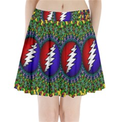 Grateful Dead Pleated Mini Skirt