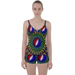 Grateful Dead Tie Front Two Piece Tankini