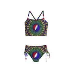 Grateful Dead Girls  Tankini Swimsuit by Jancukart