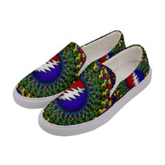 Grateful Dead Women s Canvas Slip Ons