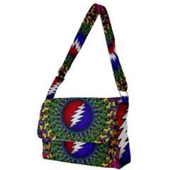 Grateful Dead Full Print Messenger Bag (s) by Jancukart