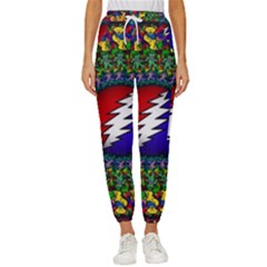 Grateful Dead Cropped Drawstring Pants by Jancukart