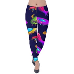 Space Pattern Velvet Leggings by Ravend