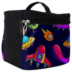 Space Pattern Make Up Travel Bag (big) by Ravend