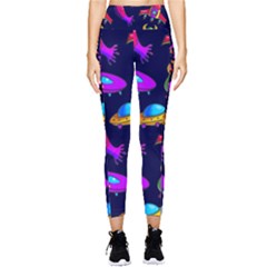 Space Pattern Pocket Leggings  by Ravend