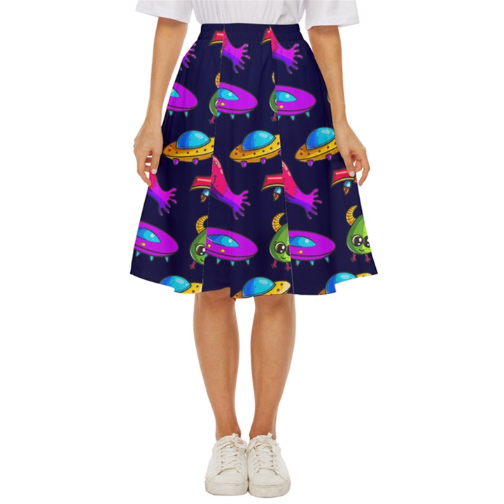 Space Pattern Classic Short Skirt