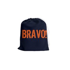 Bravo! Italian Saying Drawstring Pouch (small) by ConteMonfrey