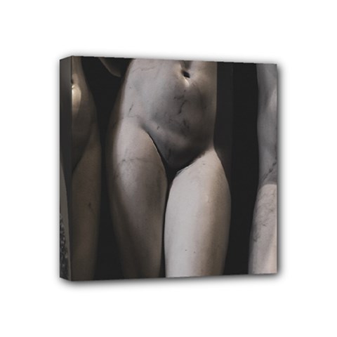 Three Graces Sculpture Detail Mini Canvas 4  X 4  (stretched) by dflcprintsclothing