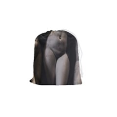 Three Graces Sculpture Detail Drawstring Pouch (small) by dflcprintsclothing