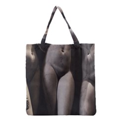 Three Graces Sculpture Detail Grocery Tote Bag by dflcprintsclothing