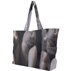 Three Graces Sculpture Detail Simple Shoulder Bag by dflcprintsclothing