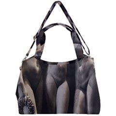 Three Graces Sculpture Detail Double Compartment Shoulder Bag by dflcprintsclothing