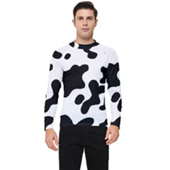 Cow Pattern Men s Long Sleeve Rash Guard by Wegoenart